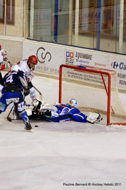 Photo hockey match Reims* - Mont-Blanc le 12/11/2011