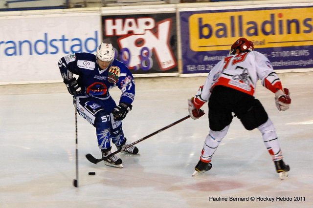 Photo hockey match Reims* - Mont-Blanc le 12/11/2011