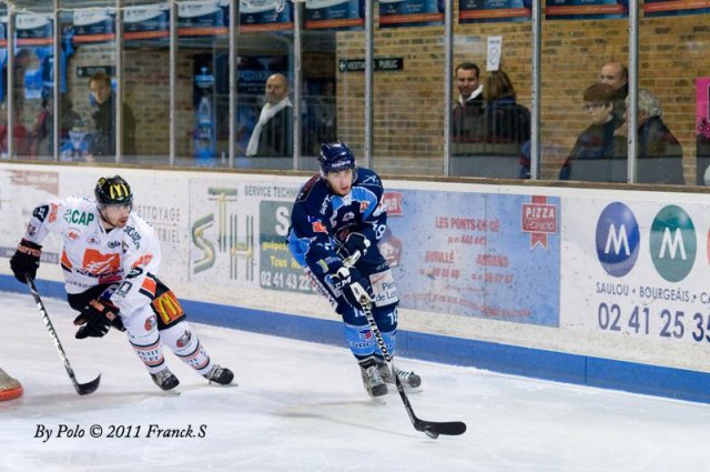 Photo hockey match Angers  - Amiens  le 16/11/2011