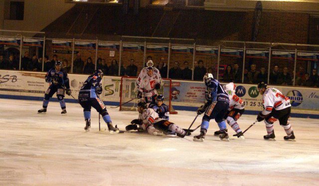Photo hockey match Angers  - Amiens  le 16/11/2011