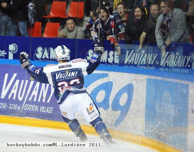 Photo hockey match Grenoble  - Dijon  le 19/11/2011