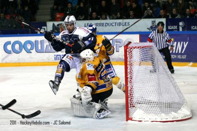 Photo hockey match Grenoble  - Dijon  le 19/11/2011