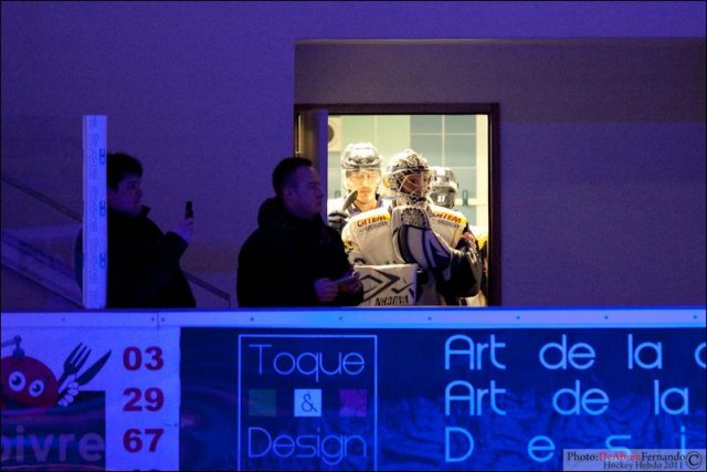 Photo hockey match Epinal  - Chamonix  le 19/11/2011