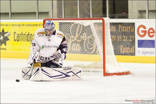 Photo hockey match Epinal  - Chamonix  le 19/11/2011