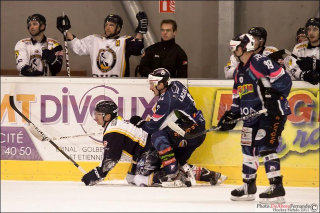 Photo hockey match Epinal  - Chamonix  le 19/11/2011