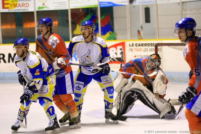 Photo hockey match Clermont-Ferrand - Toulon le 19/11/2011