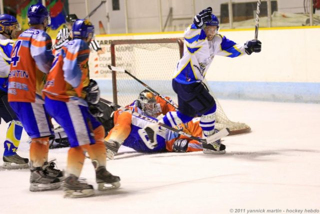 Photo hockey match Clermont-Ferrand - Toulon le 19/11/2011