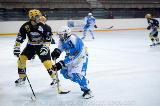 Photo hockey reportage D3 : Marseille vs Roanne en Images
