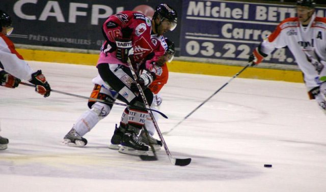 Photo hockey match Amiens  - Tours  le 18/10/2008