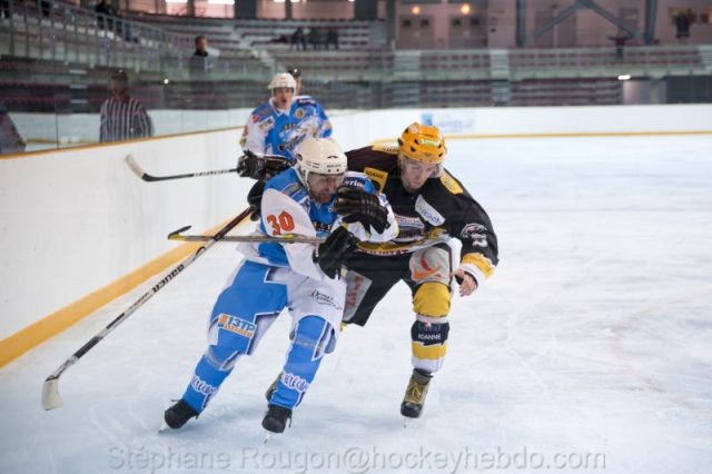 Photo hockey reportage D3 : Marseille vs Roanne en Images