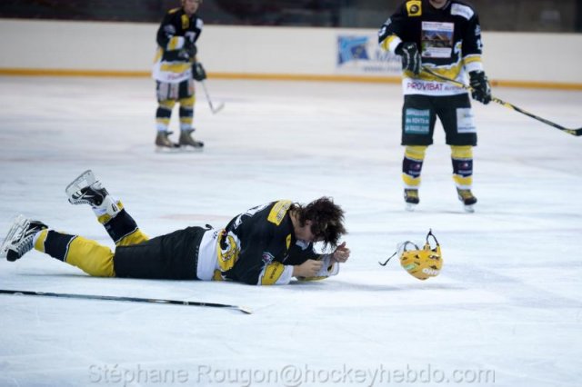 Photo hockey reportage D3 : Marseille vs Roanne en Images