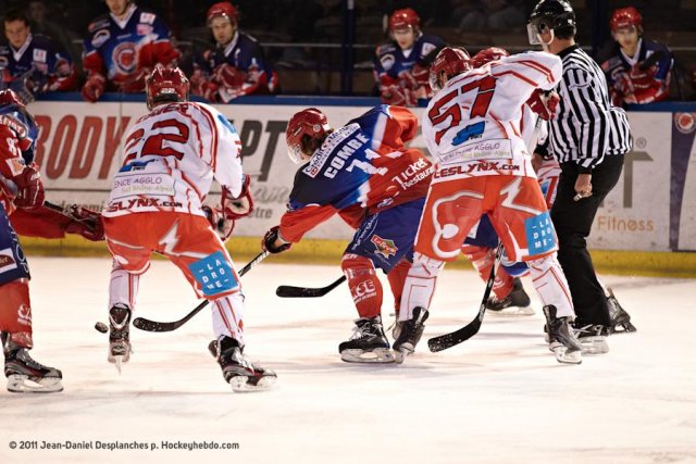 Photo hockey match Lyon - Valence le 19/11/2011