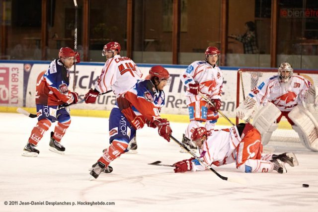 Photo hockey match Lyon - Valence le 19/11/2011