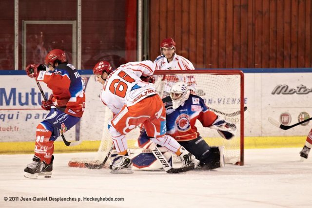 Photo hockey match Lyon - Valence le 19/11/2011
