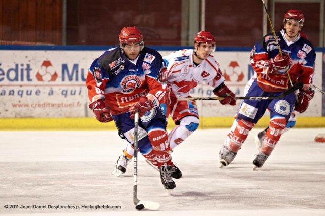 Photo hockey match Lyon - Valence le 19/11/2011