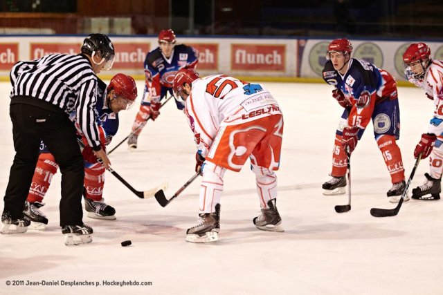 Photo hockey match Lyon - Valence le 19/11/2011