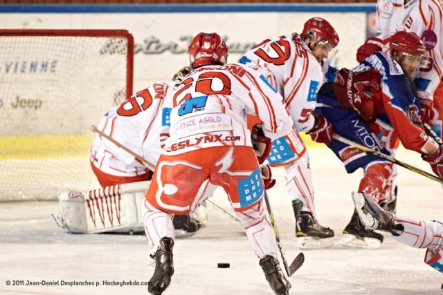 Photo hockey match Lyon - Valence le 19/11/2011