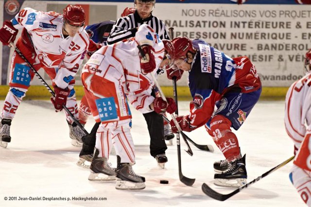 Photo hockey match Lyon - Valence le 19/11/2011