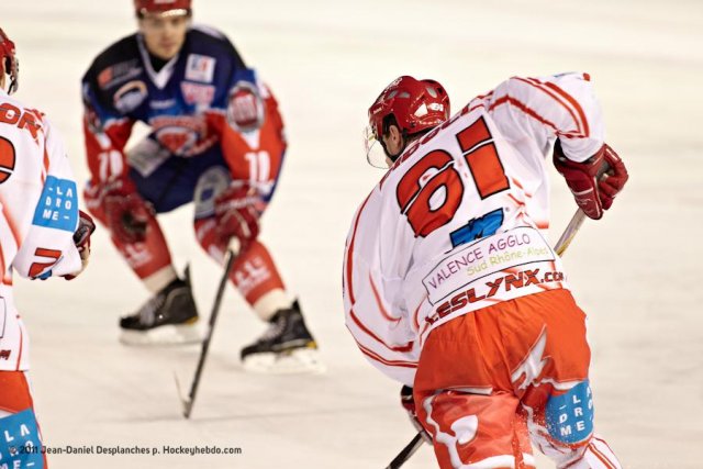 Photo hockey match Lyon - Valence le 19/11/2011