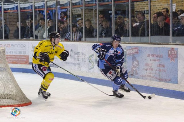 Photo hockey match Angers  - Rouen le 22/11/2011