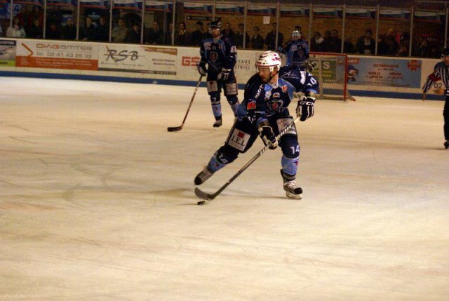 Photo hockey match Angers  - Rouen le 22/11/2011