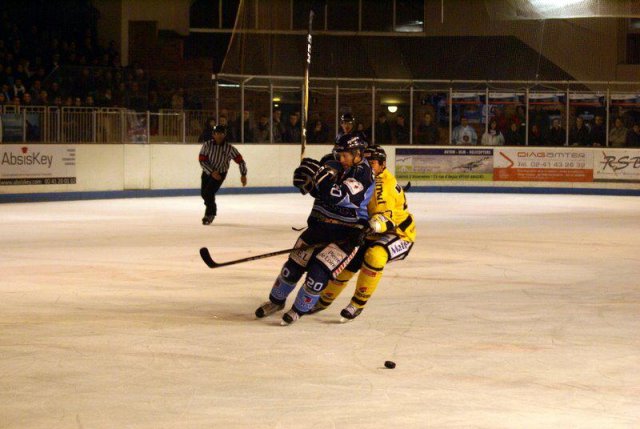 Photo hockey match Angers  - Rouen le 22/11/2011