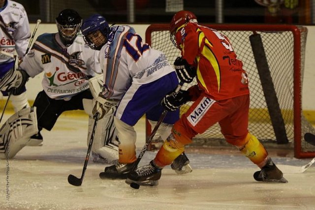 Photo hockey match Orléans - Clermont-Ferrand le 26/11/2011