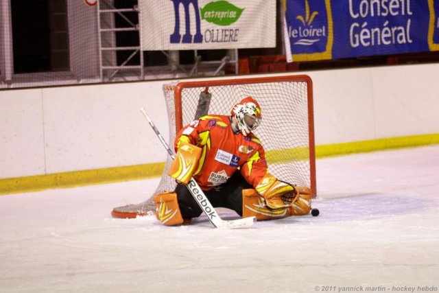 Photo hockey match Orléans - Clermont-Ferrand le 26/11/2011
