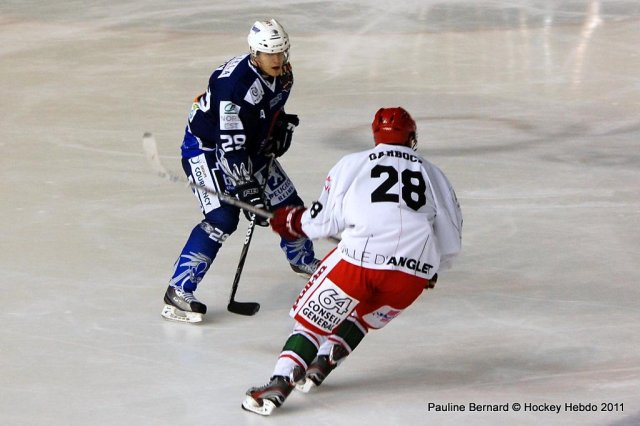 Photo hockey match Reims - Anglet le 26/11/2011