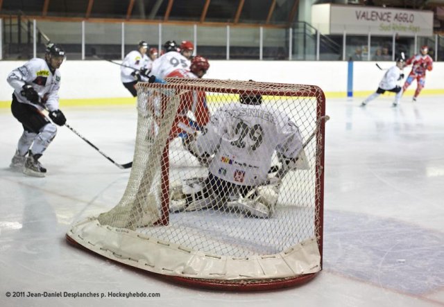 Photo hockey match Valence - Bordeaux le 26/11/2011