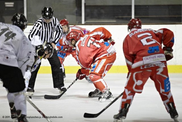 Photo hockey match Valence - Bordeaux le 26/11/2011