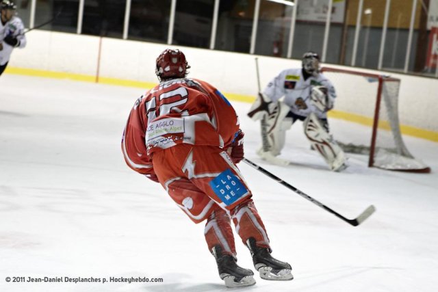 Photo hockey match Valence - Bordeaux le 26/11/2011
