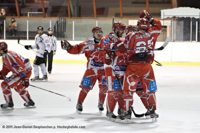 Photo hockey match Valence - Bordeaux le 26/11/2011