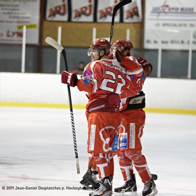 Photo hockey match Valence - Bordeaux le 26/11/2011