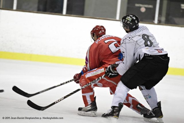 Photo hockey match Valence - Bordeaux le 26/11/2011