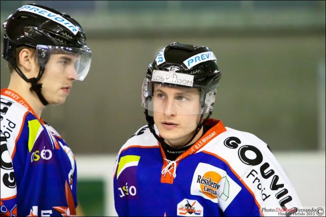 Photo hockey match Epinal  - Caen  le 26/11/2011