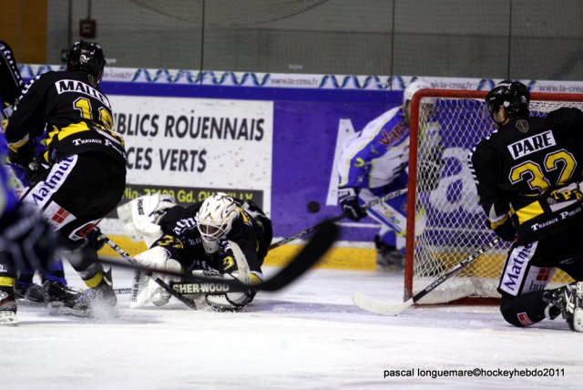 Photo hockey match Rouen - Gap  le 26/11/2011
