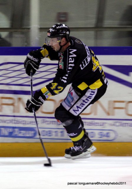 Photo hockey match Rouen - Briançon  le 29/11/2011