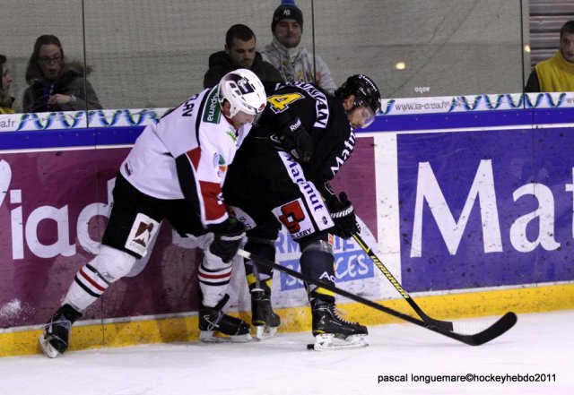 Photo hockey match Rouen - Briançon  le 29/11/2011