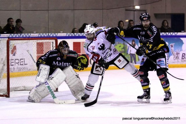 Photo hockey match Rouen - Briançon  le 29/11/2011