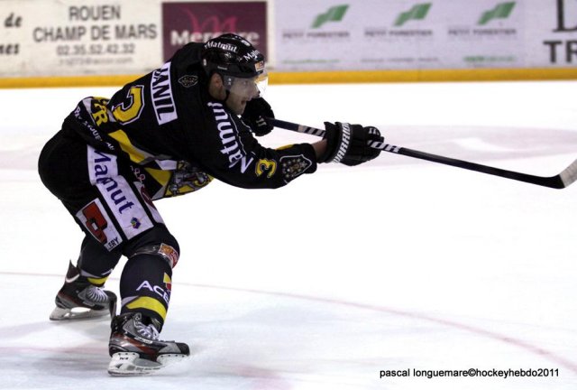 Photo hockey match Rouen - Briançon  le 29/11/2011