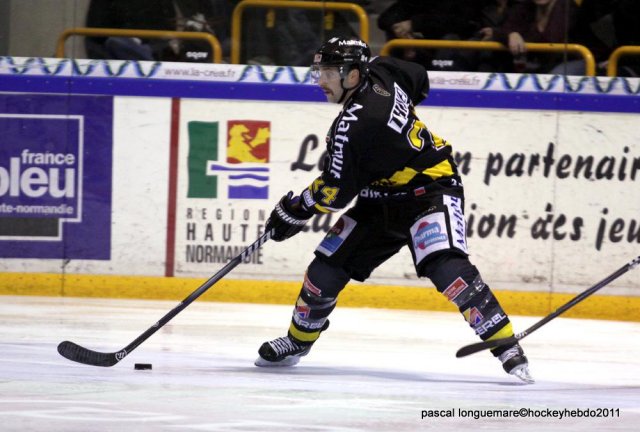 Photo hockey match Rouen - Briançon  le 29/11/2011