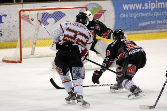 Photo hockey match Amiens  - Morzine-Avoriaz le 29/11/2011