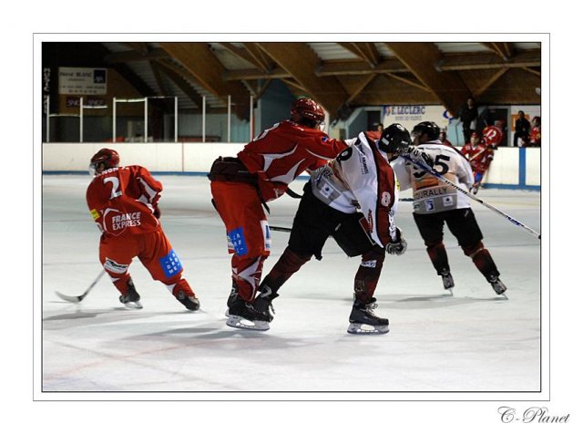 Photo hockey match Valence - Bordeaux le 18/10/2008