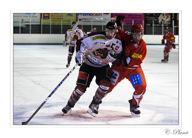 Photo hockey match Valence - Bordeaux le 18/10/2008