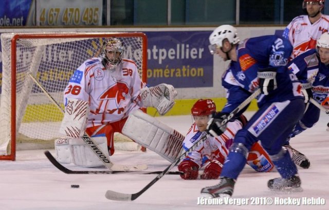 Photo hockey match Montpellier  - Valence le 10/12/2011