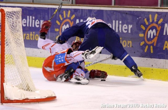 Photo hockey match Montpellier  - Valence le 10/12/2011