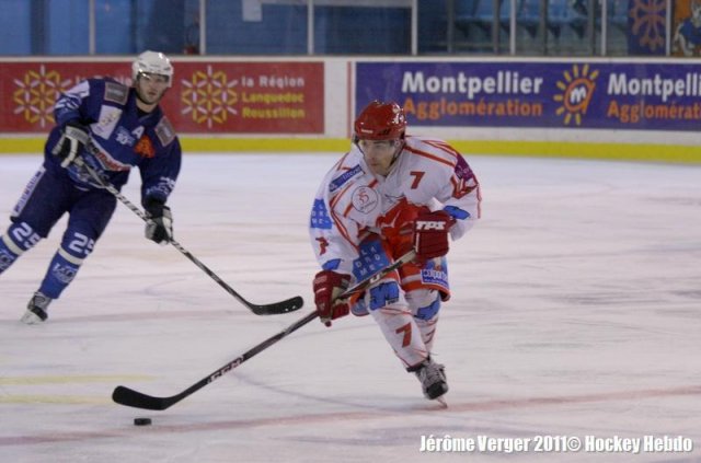 Photo hockey match Montpellier  - Valence le 10/12/2011