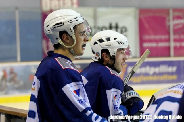 Photo hockey match Montpellier  - Valence le 10/12/2011