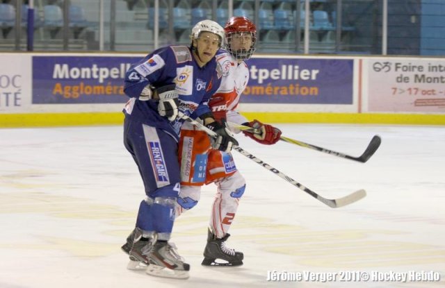 Photo hockey match Montpellier  - Valence le 10/12/2011